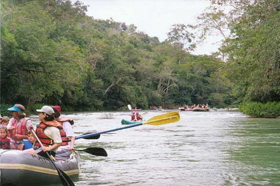 Chiqibul river Family rafting trip