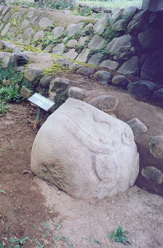 Abaj Takalik Fat Frog Statue - Maya Expeditions