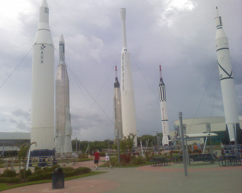 Kennedy Space Center - Rocket Garden - NASA