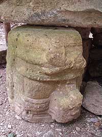 El Peru Altar - God Face for Leg - Maya Expeditions