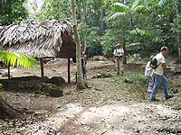 Arroyo de Piedra Lunch stop - Lake Petexbatun sites - Aguateca - Ceibal - Dos Pilas - Punta de Chimino - Arroyo de Piedra  Photo Gallery - Maya Expeditions