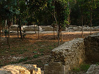La Joyanca Main Plaza - Maya Archaeology Site