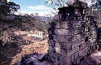 Copan view of ball court- by Jim Muir - Maya Expeditions