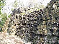 Uaxactun Temple A - photo by Les Mahoney - Copper Canyon Adventures - Maya Expeditions