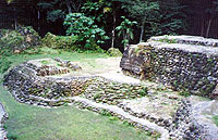 Uaxactun Plaza - Maya Expeditions