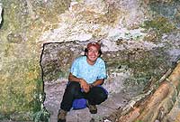 Inside a Chultun - Ancient Maya Storage Well - Topoxte - Maya Expeditions