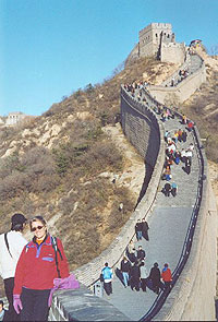 Badaling Wall - China - photo by Les Mahoney, Copper Canyon Adventures