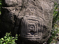 Eagle Carving - Petroglyphs El Fuerte, Mexico - Maya Expeditions