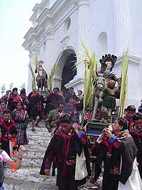 Easter Ritual Maya Ceremony at the church at Chichicastenango - Maya Expeditions 