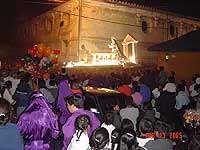 Catholic Easter Procession Virgin Mary - Ceremonies Maya Expeditions